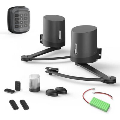 AVIDSEN Kit Sécurité Motorisation Connectée À Bras Articulés Orane Connect Avec Batterie De Secours Et Digicode AVIDSEN Kit Sécurité Motorisation Connectée À Bras Articulés Orane Connect Avec Batterie De Secours Et Digicode