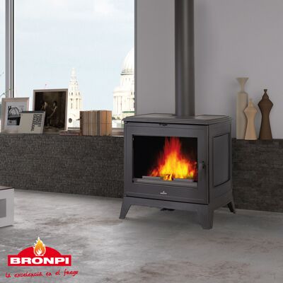 Bronpi - PRESTON-9 kw - 9 kW - Wood stove Bronpi - PRESTON-9 kw - 9 kW - Wood stove