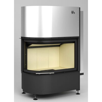 Azura Home Design - Estufa De Leña De Esquina Volcano 2p/lrh 87 Cm - Ángulo: Izquierdo Azura Home Design - Estufa De Leña De Esquina Volcano 2p/lrh 87 Cm - Ángulo: Izquierdo