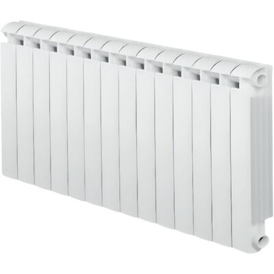 Global Calefacción Central De Fundición De Aluminio 14 Elementos Blanco Klass 700, 2072w Global Calefacción Central De Fundición De Aluminio 14 Elementos Blanco Klass 700, 2072w