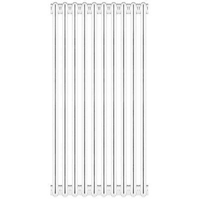 Ercos Modelo 660 Radiador de Acero de 4 Columnas - Eficiente Ercos Modelo 660 Radiador de Acero de 4 Columnas - Eficiente