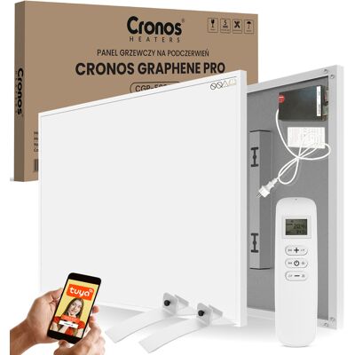 OEM Conjunto De Panel Calefactor Ir Cronos Graphene Pro Cgp-580twp Blanco + Patas Plateadas De Marca OEM Conjunto De Panel Calefactor Ir Cronos Graphene Pro Cgp-580twp Blanco + Patas Plateadas De Marca