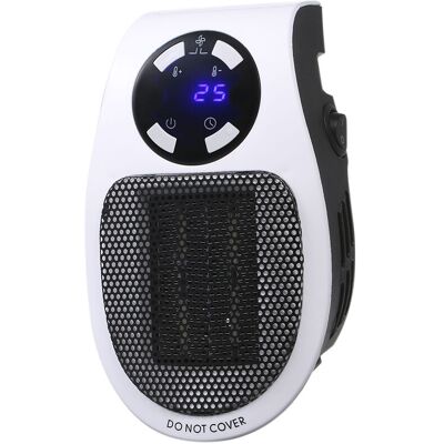 FOREHILL Mini Calefactor Portátil Para El Hogar O La Oficina, Calentamiento Rápido, Pequeño Calefactor Solar Con Control Remoto FOREHILL Mini Calefactor Portátil Para El Hogar O La Oficina, Calentamiento Rápido, Pequeño Calefactor Solar Con Control Remoto