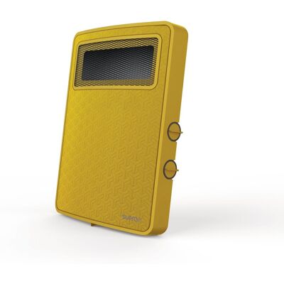 Supra - Calentador De Ventilador 2000w Amarillo - Etno Graphik Jaune Supra - Calentador De Ventilador 2000w Amarillo - Etno Graphik Jaune