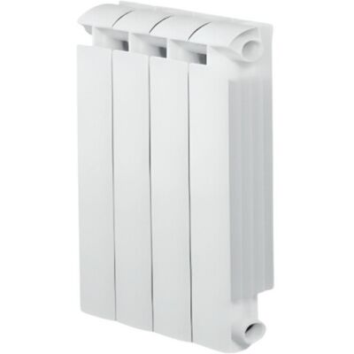 Global Klass 600 Radiador de Calefacción Central - Blanco aluminio fundido 4 elementos 528W Global Klass 600 Radiador de Calefacción Central - Blanco aluminio fundido 4 elementos 528W