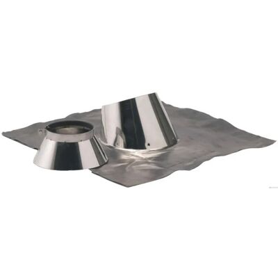 Tapajuntas De Acero Inoxidable Ten 14188 Duoten 5° A 30° Con Collar D180/230mm Tapajuntas De Acero Inoxidable Ten 14188 Duoten 5° A 30° Con Collar D180/230mm