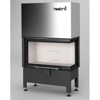Azura Home Design - Estufa De Leña De Esquina Heatro 69lh- 85cm - Ángulo: Derecho Azura Home Design - Estufa De Leña De Esquina Heatro 69lh- 85cm - Ángulo: Derecho