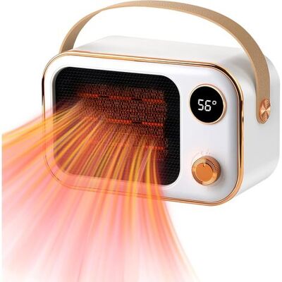 OEM Radiador De Aire Eléctrico, Radiador De Aire Con Cerámica De 1200 W, Pequeño Radiador Auxiliar Eléctrico, Protección Contra Sobrecalentamiento Y Volcado, Dos Temperaturas OEM Radiador De Aire Eléctrico, Radiador De Aire Con Cerámica De 1200 W, Pequeño Radiador Auxiliar Eléctrico, Protección Contra Sobrecalentamiento Y Volcado, Dos Temperaturas