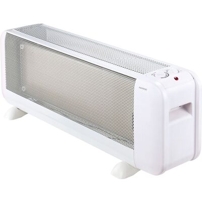 EDM Radiador De Mica Beloha 1500w Blanco Con 2 Elementos EDM Radiador De Mica Beloha 1500w Blanco Con 2 Elementos