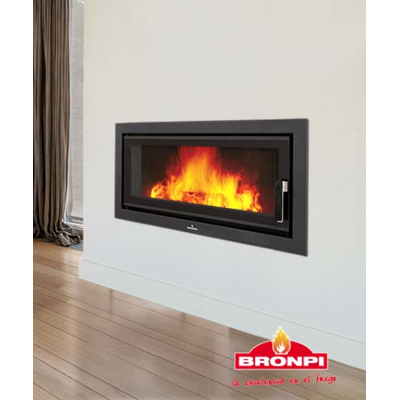 Bronpi Londres Vision Estufa de Leña - Doble Combustión, 21kW, 525m3 Bronpi Londres Vision Estufa de Leña - Doble Combustión, 21kW, 525m3