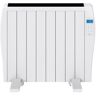 CECOTEC Radiador Eléctrico Bajo Consumo Ready Warm 1800 Thermal 8 Elementos, 1200W, De pared o pie, 3 Modos, Temporizador, Mando a Distancia, Pantalla led,