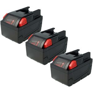 Vhbw - 3x Batería Compatible Con Milwaukee V28 Cs, V28 Bs, V28 Ms, V28 Iw, V28 Hx, V28 H, V28 Pd, V28 Sg Herramienta (3000 Mah, Li-ion, 28 V) Vhbw - 3x Batería Compatible Con Milwaukee V28 Cs, V28 Bs, V28 Ms, V28 Iw, V28 Hx, V28 H, V28 Pd, V28 Sg Herramienta (3000 Mah, Li-ion, 28 V)