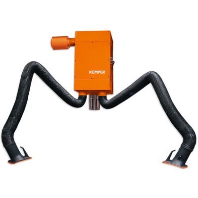 Aparato De Aspiración Kemper Con Dos Brazos Para Uso Continuo Con Filtro Autolimpiable Fijo Kemper Brazo 3 M Versión Con Tubo Aparato De Aspiración Kemper Con Dos Brazos Para Uso Continuo Con Filtro Autolimpiable Fijo Kemper Brazo 3 M Versión Con Tubo