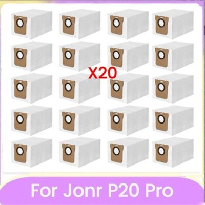 BARKBUSTERS Sac À Poussière De Rechange Pour Aspirateur Robot Jonr P20 Pro - Pièces Détachées - Sacs De Collecte De Poussière Non Tissés BARKBUSTERS Sac À Poussière De Rechange Pour Aspirateur Robot Jonr P20 Pro - Pièces Détachées - Sacs De Collecte De Poussière Non Tissés