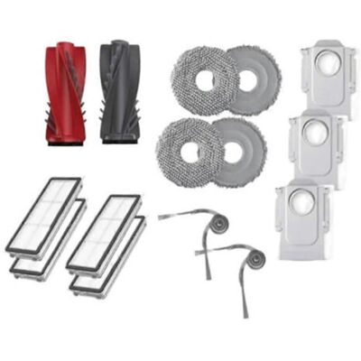 OEM Kit De Repuestos Para La Aspiradora Roborock Qrevo Curv/p20 Pro: Cepillo Lateral Principal, Filtro Hepa, Paño De Limpieza, Bolsas Para El Polvo Y Accesorios. OEM Kit De Repuestos Para La Aspiradora Roborock Qrevo Curv/p20 Pro: Cepillo Lateral Principal, Filtro Hepa, Paño De Limpieza, Bolsas Para El Polvo Y Accesorios.