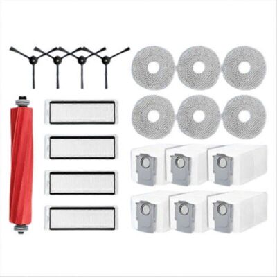 OEM Repuestos Para La Aspiradora Robot Roborock Qrevo: Cepillo Principal, Filtro Hepa, Paño De Limpieza, Bolsa Para El Polvo, Accesorios OEM Repuestos Para La Aspiradora Robot Roborock Qrevo: Cepillo Principal, Filtro Hepa, Paño De Limpieza, Bolsa Para El Polvo, Accesorios