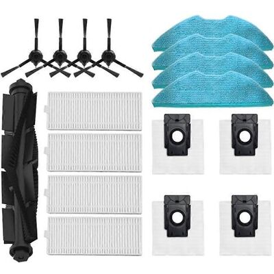 BARKBUSTERS Sac À Poussière Avec Filtre Hepa Et Brosse Latérale Principale Pour Balai Serpillière Tp-link Tapo Rv10 / Rv10 Plus / Rv20 / Rv20 Plus / Rv30 / Rv30 Plus BARKBUSTERS Sac À Poussière Avec Filtre Hepa Et Brosse Latérale Principale Pour Balai Serpillière Tp-link Tapo Rv10 / Rv10 Plus / Rv20 / Rv20 Plus / Rv30 / Rv30 Plus