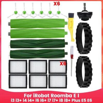 BARKBUSTERS Pièces Détachées Pour Aspirateur Irobot Roomba Série Ei : I3, I3+, I4, I4+, I6, I6+, I7, I7+, I8, I8+ Plus, E5 Et E6 BARKBUSTERS Pièces Détachées Pour Aspirateur Irobot Roomba Série Ei : I3, I3+, I4, I4+, I6, I6+, I7, I7+, I8, I8+ Plus, E5 Et E6