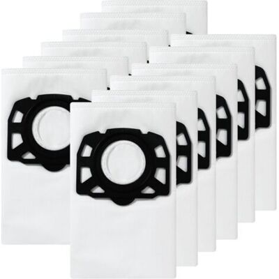 BARKBUSTERS Sacs Compatibles Pour Aspirateurs Kärcher Wd4, Wd5, Mv4, Mv5, Mv6, Wd5 Premium Et Wd6, Pièces Et Accessoires – Lot De 12 BARKBUSTERS Sacs Compatibles Pour Aspirateurs Kärcher Wd4, Wd5, Mv4, Mv5, Mv6, Wd5 Premium Et Wd6, Pièces Et Accessoires – Lot De 12