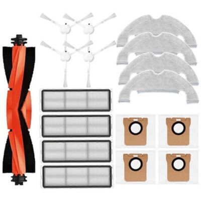 OEM Repuestos Para La Aspiradora Robot Xiaomi X10: Cepillo Principal, Cepillo Lateral, Filtro Hepa, Paño De Limpieza Y Bolsas Para El Polvo. OEM Repuestos Para La Aspiradora Robot Xiaomi X10: Cepillo Principal, Cepillo Lateral, Filtro Hepa, Paño De Limpieza Y Bolsas Para El Polvo.