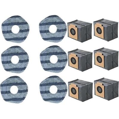 BARKBUSTERS Accessoires Pour Aspirateur Robot Eufy X10 Pro Omni Cleaner : Lingettes De Nettoyage, Sacs À Poussière, Etc. BARKBUSTERS Accessoires Pour Aspirateur Robot Eufy X10 Pro Omni Cleaner : Lingettes De Nettoyage, Sacs À Poussière, Etc.