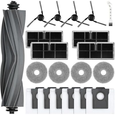 OEM 20 Accesorios Para La Aspiradora Robot Dreame X40 Ultra Complete / X40 Master / L40 Ultra. 1 Cepillo Principal, 4 Filtros Hepa, 4 Paños, 6 Bolsas Para El Polvo, 4 Cepillos Laterales, 1 Cepillo De Limp OEM 20 Accesorios Para La Aspiradora Robot Dreame X40 Ultra Complete / X40 Master / L40 Ultra. 1 Cepillo Principal, 4 Filtros Hepa, 4 Paños, 6 Bolsas Para El Polvo, 4 Cepillos Laterales, 1 Cepillo De Limp