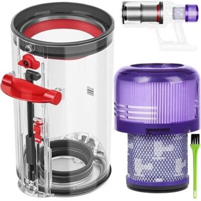 BARKBUSTERS Poubelle Collecteur Réservoir Pour Dyson V11 V15 Sv14 Sv17 Filtre Bac À Poussière Cuve Pièces Détachées Accessoires Conteneur Filtrante Rechange Pour Dyson Sv22 Sv15 Sv28 Accessoires Dust Bin BARKBUSTERS Poubelle Collecteur Réservoir Pour Dyson V11 V15 Sv14 Sv17 Filtre Bac À Poussière Cuve Pièces Détachées Accessoires Conteneur Filtrante Rechange Pour Dyson Sv22 Sv15 Sv28 Accessoires Dust Bin