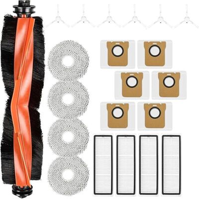 OEM Kit De Accesorios Para La Aspiradora Robot Xiaomi X20+, 1 Cepillo Principal, 6 Cepillos Laterales, 4 Filtros, 4 Almohadillas De Fregado, 6 Bolsas Para El Polvo OEM Kit De Accesorios Para La Aspiradora Robot Xiaomi X20+, 1 Cepillo Principal, 6 Cepillos Laterales, 4 Filtros, 4 Almohadillas De Fregado, 6 Bolsas Para El Polvo