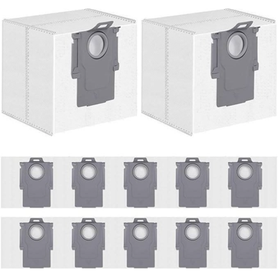 Accesorio Para Aspiradora Roborock Bolsas Desechables Para Polvo (paquete De 12) Blanco Para H5 8.04.0032 Accesorio Para Aspiradora Roborock Bolsas Desechables Para Polvo (paquete De 12) Blanco Para H5 8.04.0032