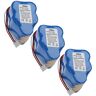 3x Batería reemplaza LP43SC3300P5 para aspiradora (2500 mAh, 6 v, NiMH) - Vhbw