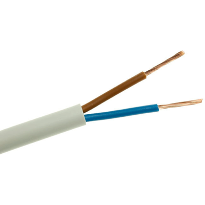 OEM Cable Plano H03vvh2-f (omyp) 2x0,75 Blanco /100m/ OEM Cable Plano H03vvh2-f (omyp) 2x0,75 Blanco /100m/
