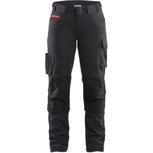 BLAKLADER Pantalón De Trabajo De Mantenimiento Stretch Para Mujer 7195 - Negro/rojo S - Fr(38) - Se(c36) - Normas BLAKLADER Pantalón De Trabajo De Mantenimiento Stretch Para Mujer 7195 - Negro/rojo S - Fr(38) - Se(c36) - Normas
