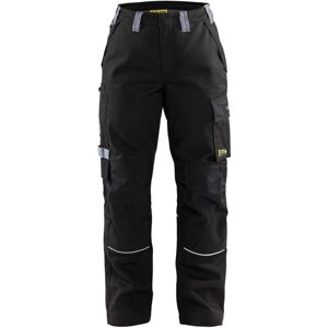 BLAKLADER Pantalón Ignífugo Para Mujer 7173 - Negro/gris S - Fr(38) - Se(c36) - Normas BLAKLADER Pantalón Ignífugo Para Mujer 7173 - Negro/gris S - Fr(38) - Se(c36) - Normas