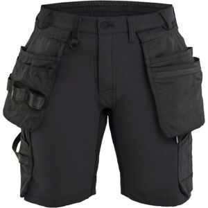 BLAKLADER Pantalón Corto De Trabajo Stretch 4d Mujer 7124 - Negro S - Fr(38) - Se(c36) - Estándares BLAKLADER Pantalón Corto De Trabajo Stretch 4d Mujer 7124 - Negro S - Fr(38) - Se(c36) - Estándares