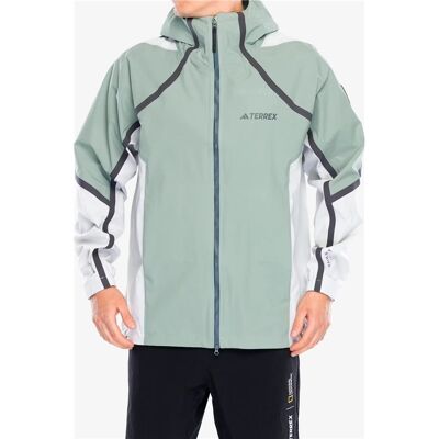 Chaqueta Impermeable Adidas Terrex Nat Geo Verde Plata M Chaqueta Impermeable Adidas Terrex Nat Geo Verde Plata M