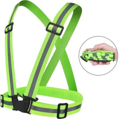 OEM Chaleco Reflectante, Chaleco De Seguridad, Ajustable, De Alta Visibilidad. Adecuado Para Ciclismo, Jogging, Running Y Senderismo. OEM Chaleco Reflectante, Chaleco De Seguridad, Ajustable, De Alta Visibilidad. Adecuado Para Ciclismo, Jogging, Running Y Senderismo.