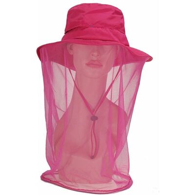 DPZO Gorro Rosa Para Apicultura Con Malla, Velo Para Abejas, Gorro De Secado Para Pesca Al Aire Libre Para Hombres Y Mujeres, Protección Uv, Talla L (58-60 Cm). DPZO Gorro Rosa Para Apicultura Con Malla, Velo Para Abejas, Gorro De Secado Para Pesca Al Aire Libre Para Hombres Y Mujeres, Protección Uv, Talla L (58-60 Cm).
