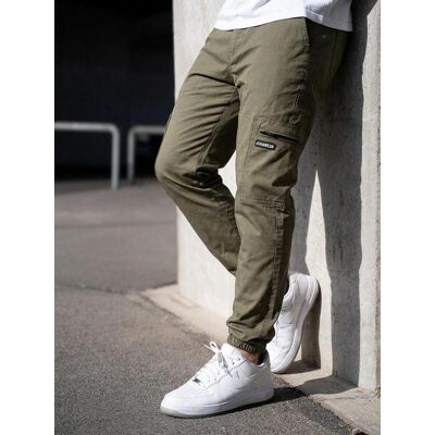 OEM Pantalones Cargo Deportivos Jigga Wear Stripe Ripstop Color Oliva, Talla Xl OEM Pantalones Cargo Deportivos Jigga Wear Stripe Ripstop Color Oliva, Talla Xl