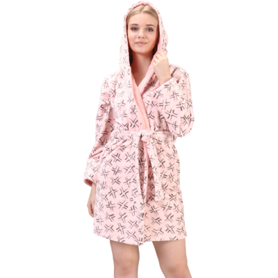 OEM Bata De Baño De Felpa Para Mujer, Cálida Y Gruesa, Talla M 38 OEM Bata De Baño De Felpa Para Mujer, Cálida Y Gruesa, Talla M 38