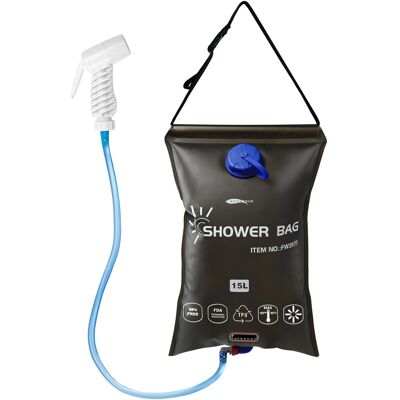OEM Ducha Solar De 15 Litros A Presión Para Exteriores, Ideal Para Acampar, Con Material Tpu, Senderismo, Camping, Playa Y Natación. OEM Ducha Solar De 15 Litros A Presión Para Exteriores, Ideal Para Acampar, Con Material Tpu, Senderismo, Camping, Playa Y Natación.
