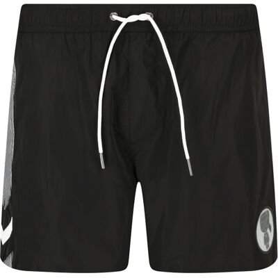 OEM Pantalones Cortos De Playa Karl Lagerfeld Para Hombre, Color Negro, Kl20mbm07 M OEM Pantalones Cortos De Playa Karl Lagerfeld Para Hombre, Color Negro, Kl20mbm07 M
