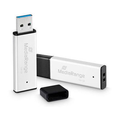 Mr1902 Unidad Flash Usb 128 Gb Usb Tipo A 3.2 Gen 1 (3.1 Gen 1) Negro, Plata - Mediarange Mr1902 Unidad Flash Usb 128 Gb Usb Tipo A 3.2 Gen 1 (3.1 Gen 1) Negro, Plata - Mediarange