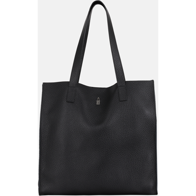 OEM Loca - Bolso De Mano De Piel Negra OEM Loca - Bolso De Mano De Piel Negra