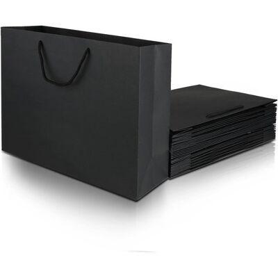 OEM 10 Bolsas De Regalo De Papel Con Asas, 40 X 10 X 30 Cm, Bolsa De Regalo Grande, Tipo Tote, Para Compras, Fiestas De Cumpleaños. OEM 10 Bolsas De Regalo De Papel Con Asas, 40 X 10 X 30 Cm, Bolsa De Regalo Grande, Tipo Tote, Para Compras, Fiestas De Cumpleaños.