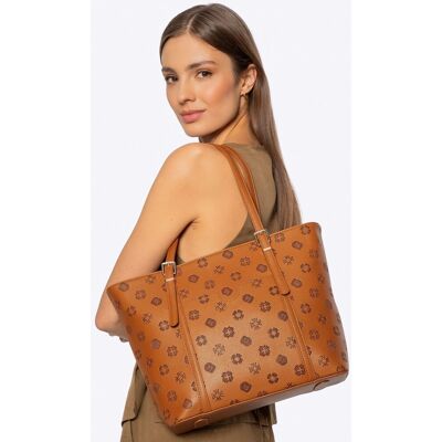OEM Bolso De Compras Wittchen Para Mujer, Confeccionado En Piel Sintética Con Relieve, Color Marrón, Piel Ecológica. OEM Bolso De Compras Wittchen Para Mujer, Confeccionado En Piel Sintética Con Relieve, Color Marrón, Piel Ecológica.