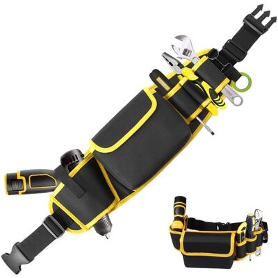 OEM Riñonera Ajustable, Riñonera, Con 5 Bolsillos, Riñonera Para Electricistas, Riñonera Grande, Bolsa Multifuncional, 5716 Cm, Amarilla OEM Riñonera Ajustable, Riñonera, Con 5 Bolsillos, Riñonera Para Electricistas, Riñonera Grande, Bolsa Multifuncional, 5716 Cm, Amarilla