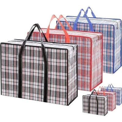 OEM 6 Cestas De Ropa Extragrandes, Bolsa De Almacenamiento Reutilizable, Bolsa De Mano Multiusos Grande Con Cremallera, Bolsa De Mudanza OEM 6 Cestas De Ropa Extragrandes, Bolsa De Almacenamiento Reutilizable, Bolsa De Mano Multiusos Grande Con Cremallera, Bolsa De Mudanza
