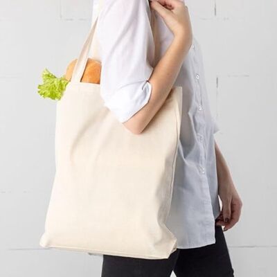OEM Bolso De Lona Liso - 38 X 42 Cm - Bolso Tote - Bolso De Algodón Con Dos Asas Largas - Bolsa De La Compra (rojo Brillante) OEM Bolso De Lona Liso - 38 X 42 Cm - Bolso Tote - Bolso De Algodón Con Dos Asas Largas - Bolsa De La Compra (rojo Brillante)