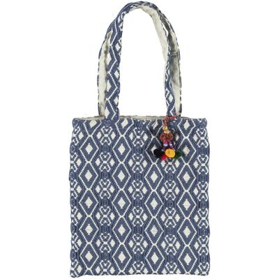 OEM Bolso Shopper Passigatti Azul Para Mujer OEM Bolso Shopper Passigatti Azul Para Mujer