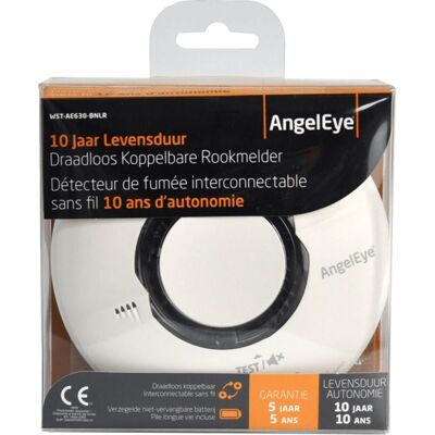 2 Detectores De Humo Inalámbricos Angeleye Wst-ae630-bnlr 2 Detectores De Humo Inalámbricos Angeleye Wst-ae630-bnlr